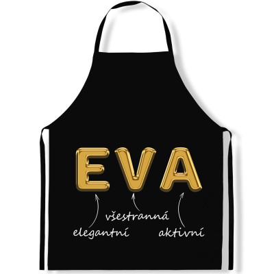 Zástěra kuchařská GOLD - Eva