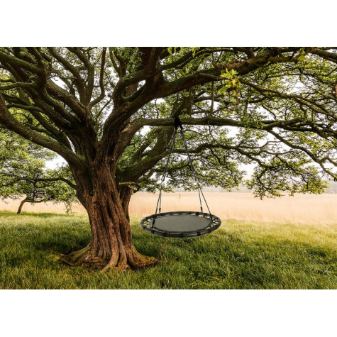 Houpačka čapí hnízdo 100 cm černá ISO 12029 ~ 2