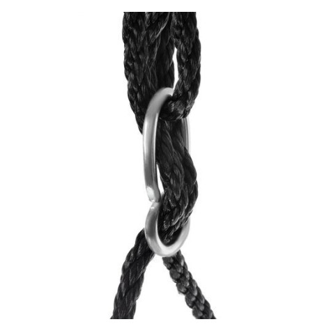 Houpačka čapí hnízdo 100 cm černá ISO 12029 ~ 6