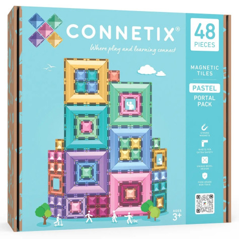 CONNETIX Pastel Portal Pack 48 dílů ~ 1
