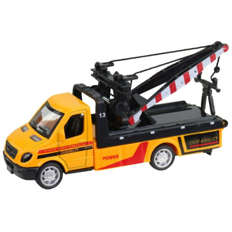 MaDe Auto odtahovka zpětný chod 10,5 cm žlutá ~ 1