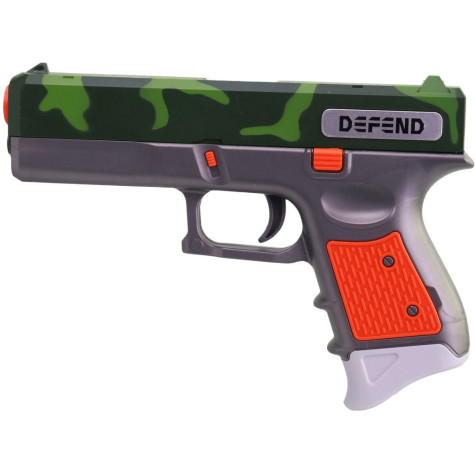 MaDe Pistole se pěnové náboje 8 ks 18,5x3x13cm maskáč ~ 2