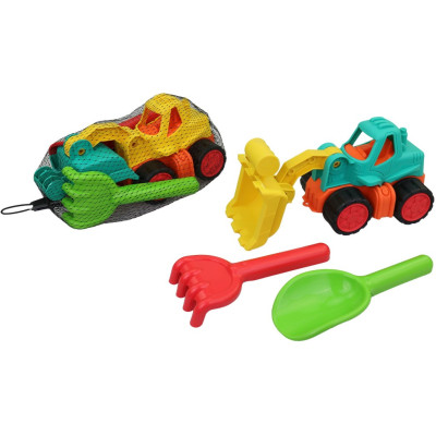 MaDe Souprava na písek s bagrem 23x9,5x12cm