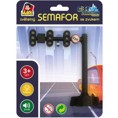 MaDe Světelný semafor se zvukem