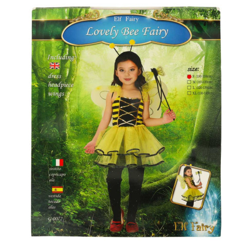 Karnevalový kostým Včela 3 ks dětský vel. S 100-110cm ~ 6