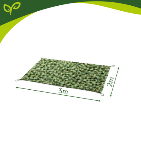 Maskovací síť 2x3m +100 ks pásků Ruhhy 27386 ~ 8