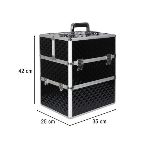 Kosmetický kufřík Kosmetický organizér XXL 3D ~ 11