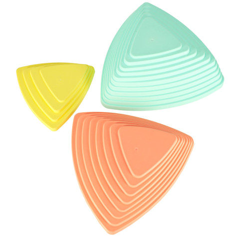 Senzorická cesta tréning rovnováhy říční kameny 11 ks pastelové ~ 10