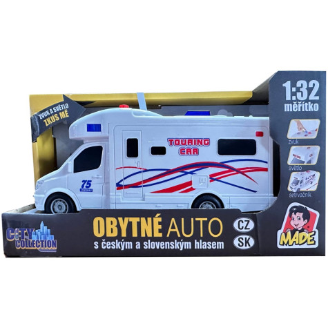MaDe Obytné auto Karavan se zvukem 19 cm ~ 4