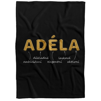 Deka 200 x 140 cm - GOLD - Adéla