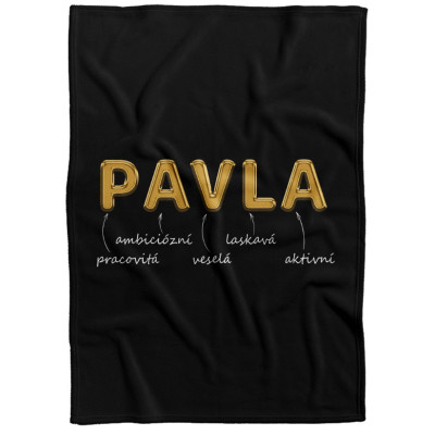 Deka 200 x 140 cm - GOLD - Pavla