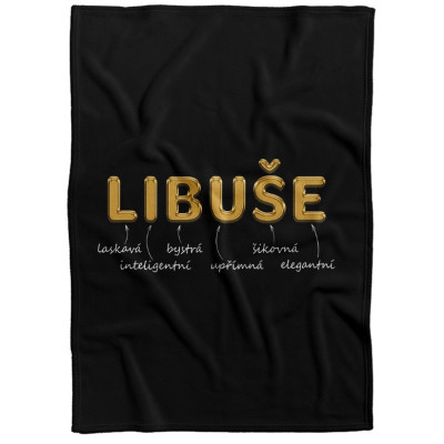 Deka 200 x 140 cm - GOLD - Libuše