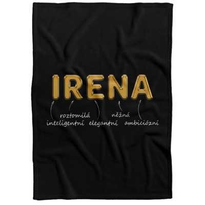 Deka 200 x 140 cm - GOLD - Irena