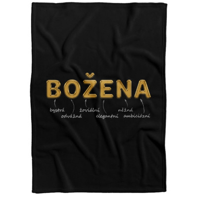 Deka 200 x 140 cm - GOLD - Božena