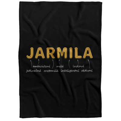 Deka 200 x 140 cm - GOLD - Jarmila