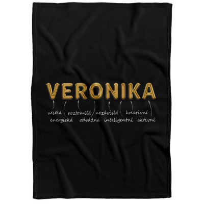 Deka 200 x 140 cm - GOLD - Veronika