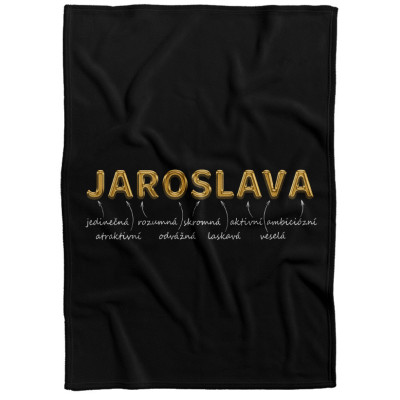 Deka 200 x 140 cm - GOLD - Jaroslava