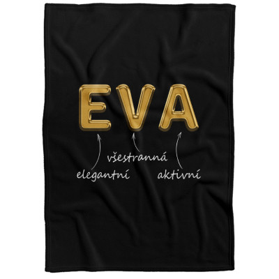 Deka 200 x 140 cm - GOLD - Eva