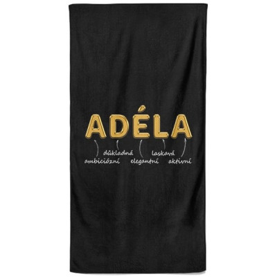 Osuška 140 x 70 cm - GOLD - Adéla