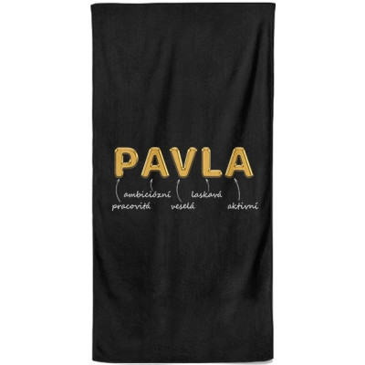 Osuška 140 x 70 cm - GOLD - Pavla