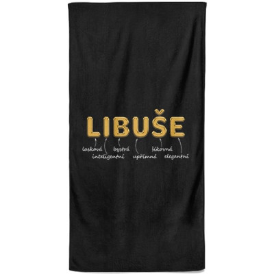 Osuška 140 x 70 cm - GOLD - Libuše