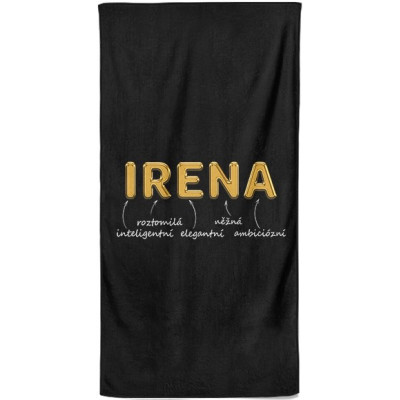 Osuška 140 x 70 cm - GOLD - Irena