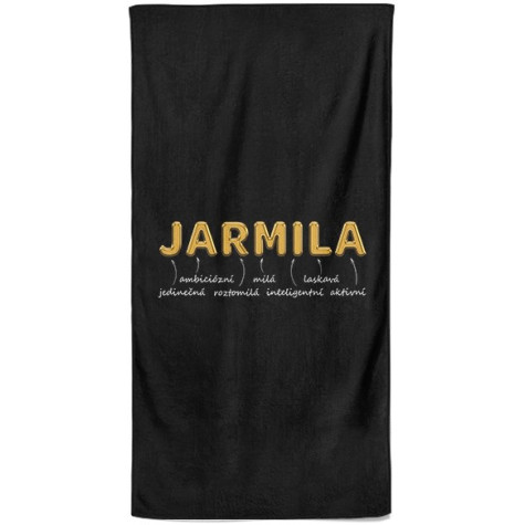 Osuška 140 x 70 cm - GOLD - Jarmila ~ 1