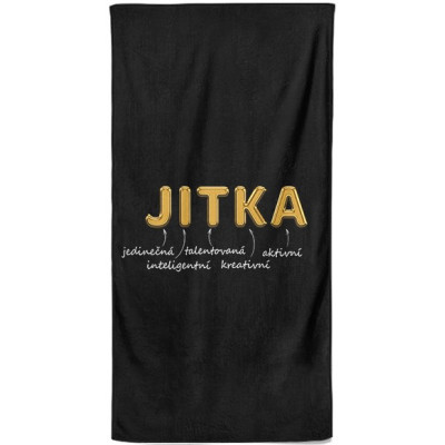 Osuška 140 x 70 cm - GOLD - Jitka