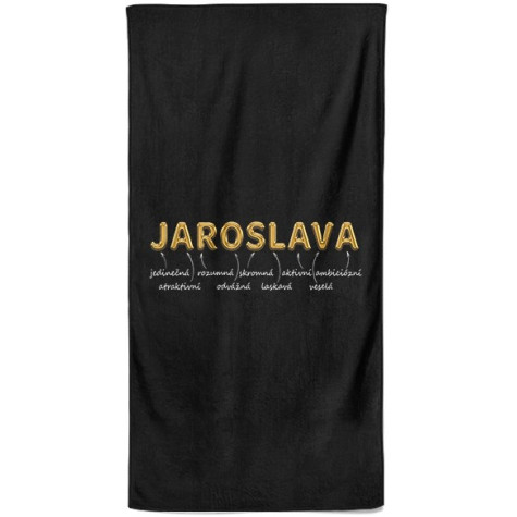 Osuška 140 x 70 cm - GOLD - Jaroslava ~ 1