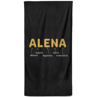 Osuška 140 x 70 cm - GOLD - Alena