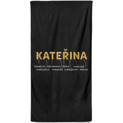 Osuška 140 x 70 cm - GOLD - Kateřina