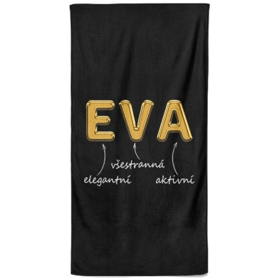 Osuška 140 x 70 cm - GOLD - Eva
