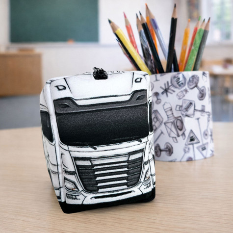 Penál Kamion bílý ~ 2