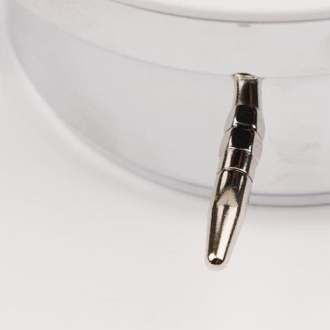 Digitální LED hodiny Retro budík stříbrný Izoxis 26337 ~ 5