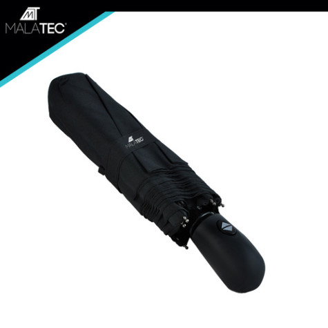 Skládací deštník vystřelovací 110 cm černý Malatec 3406 ~ 3