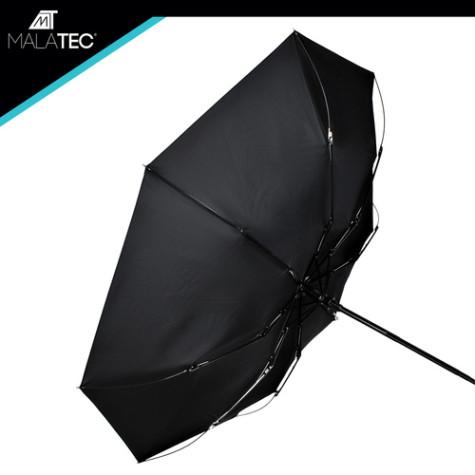 Skládací deštník vystřelovací 110 cm černý Malatec 3406 ~ 4