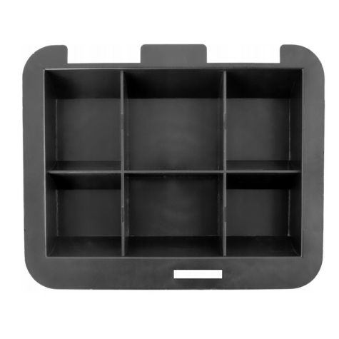 Příruční pokladna černá na klíč 20x16x9cm Malatec 822 ~ 4