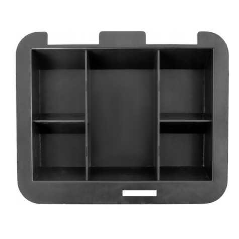 Příruční pokladna černá na klíč 20x16x9cm Malatec 822 ~ 5