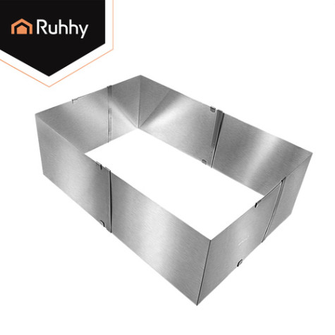 Nastavitelná forma na dort obdelník výška 15cm Ruhhy 27426 ~ 7