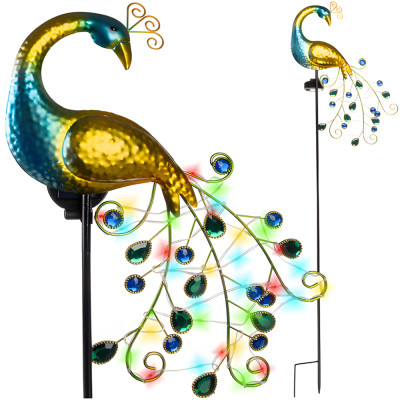 Solární lampa Páv 40 cm Gardlov 25281