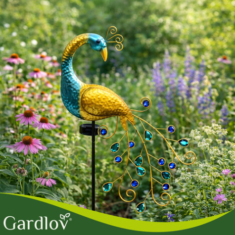 Solární lampa Páv 40 cm Gardlov 25281 ~ 3