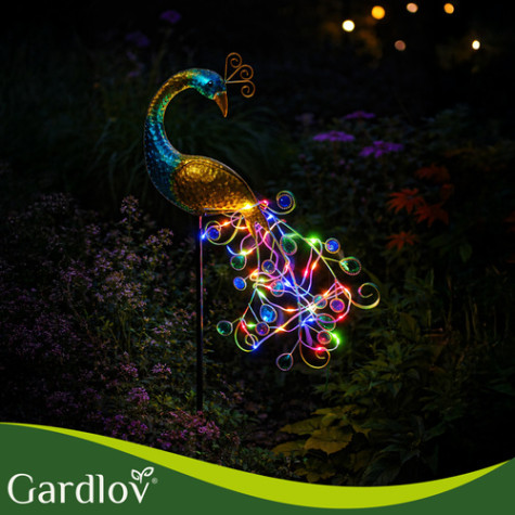 Solární lampa Páv 40 cm Gardlov 25281 ~ 7