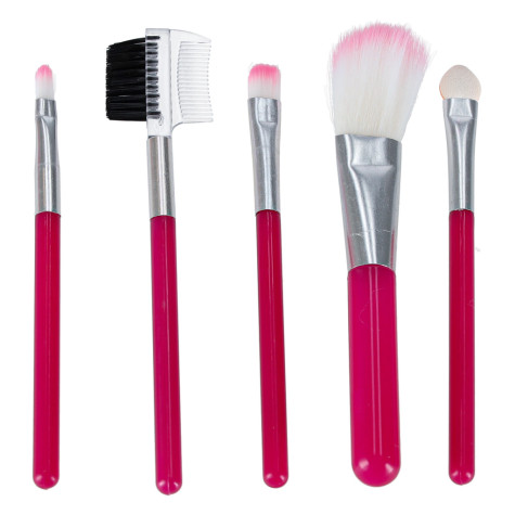 Dětský kosmetický kufr na líčení a nehty 22 ks růžový ~ 8