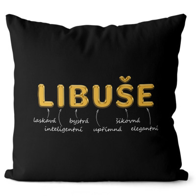 Polštář 40 x 40 cm - GOLD - Libuše