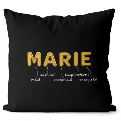 Polštář 40 x 40 cm - GOLD - Marie