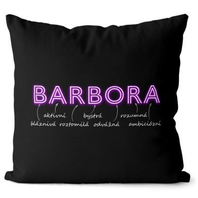 Polštář 40 x 40 cm - NEON - Barbora