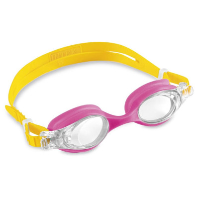 Intex 55694 Dětské plavecké brýle 3-8let - růžové