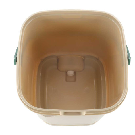 Domácí kompostér na bioodpad 15 l béžový LUARO ~ 5