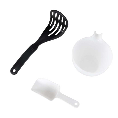 Domácí kompostér na bioodpad 15 l béžový LUARO ~ 8