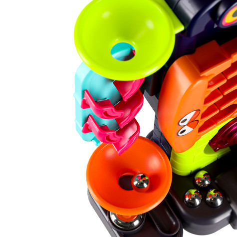 Kuličková překážková dráha barevná 6 kuliček ~ 10